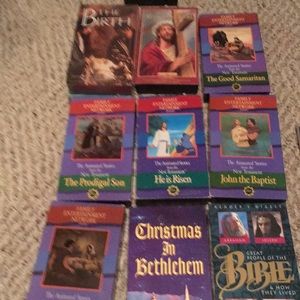 Vintage religious VHS, some seals and brand new